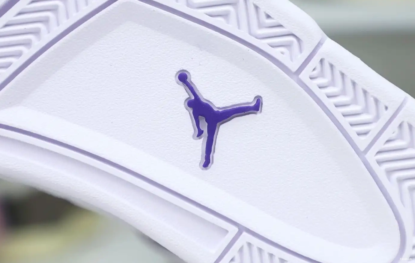4 AIR PURPLE JORDAN METALLIC 0531
